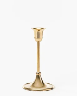 Adeline Brass Taper Holder