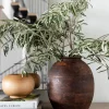 Aged Wood Vase