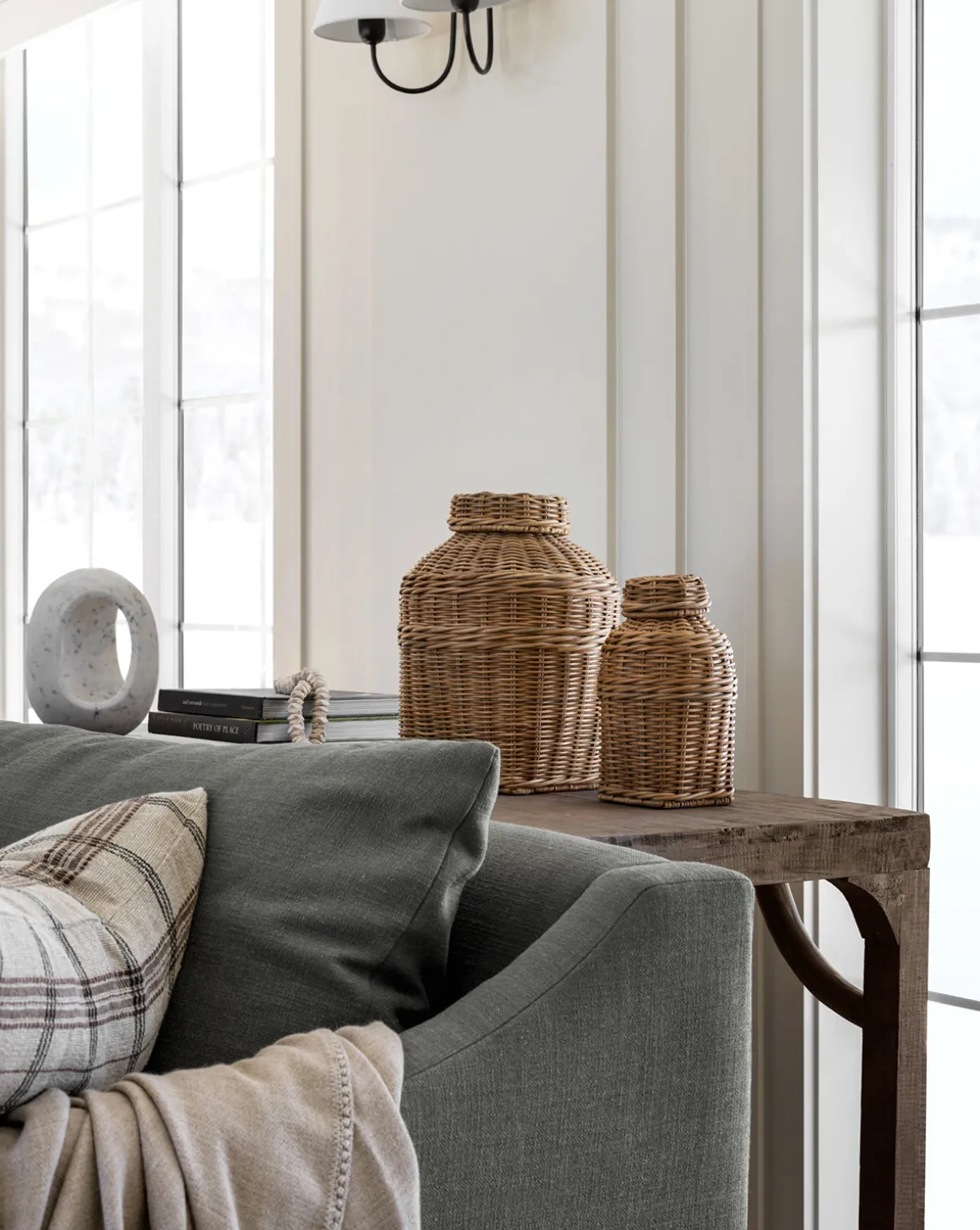 Ahnamia Wicker Jar