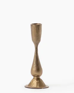 Antique Brass Taper Candle Holder