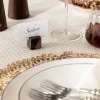 Auburn Marble Place Card Holders (Set of 4)