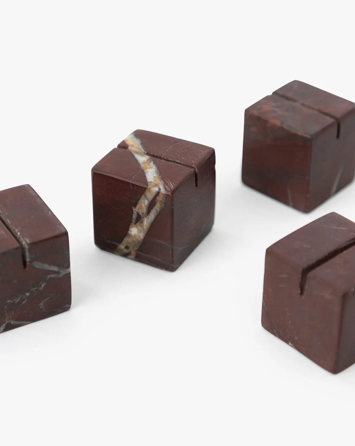 Auburn Marble Place Card Holders (Set of 4)