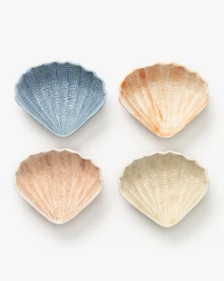 Aurelie Shell Shaped Bowls (Set of 4)