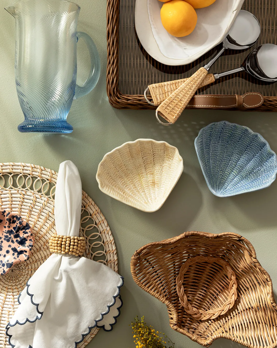 Aurelie Shell Shaped Bowls (Set of 4)