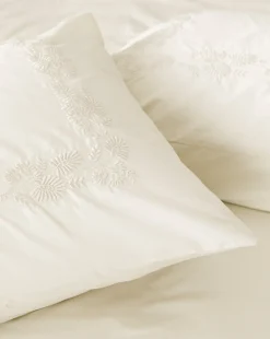 Bianca Percale Embroidered Shams (Set of 2)