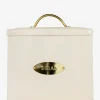 Brass Detailed Metal Bread Box