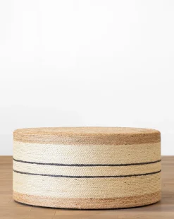 Brynlee Woven Ottoman