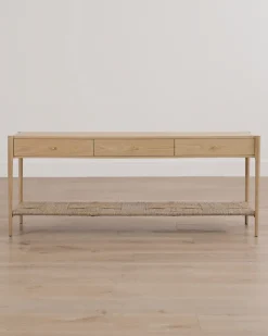 Dana White Oak Console