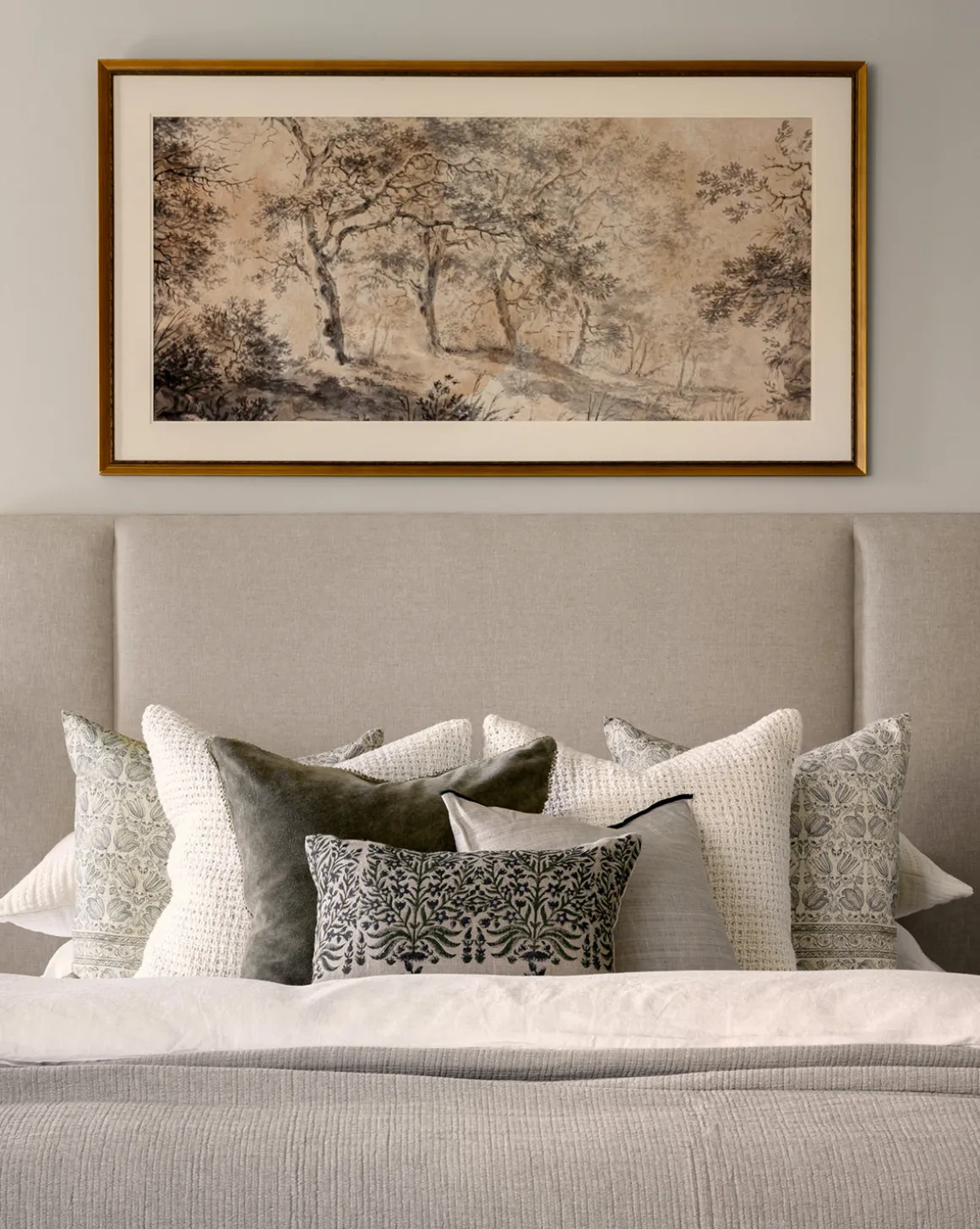 Danny Floral Print Pillow Cover