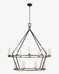 Darlana Two-Tiered Ring Chandelier