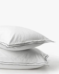 Devlin White Shams (Set of 2)