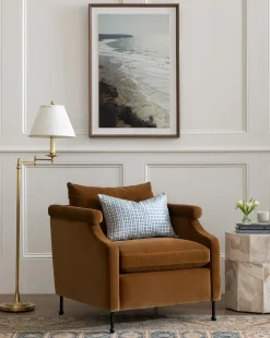 Dorchester Swing Arm Floor Lamp