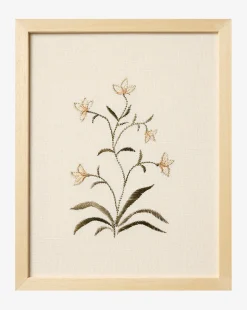 Embroidered Pixie Flowers