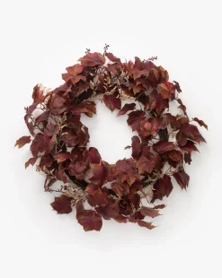Faux Autumn Grapevine Wreath