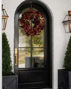 Faux Autumn Grapevine Wreath