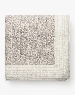 Floral Block Print Quilt