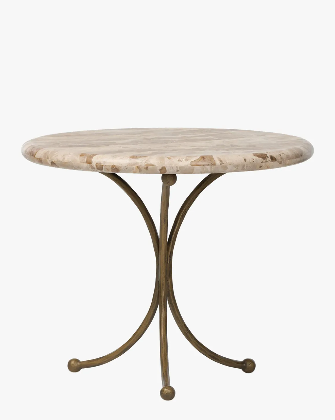 Fossil Marble End Table