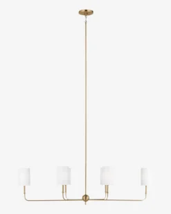 Foxdale Six Light Linear Chandelier