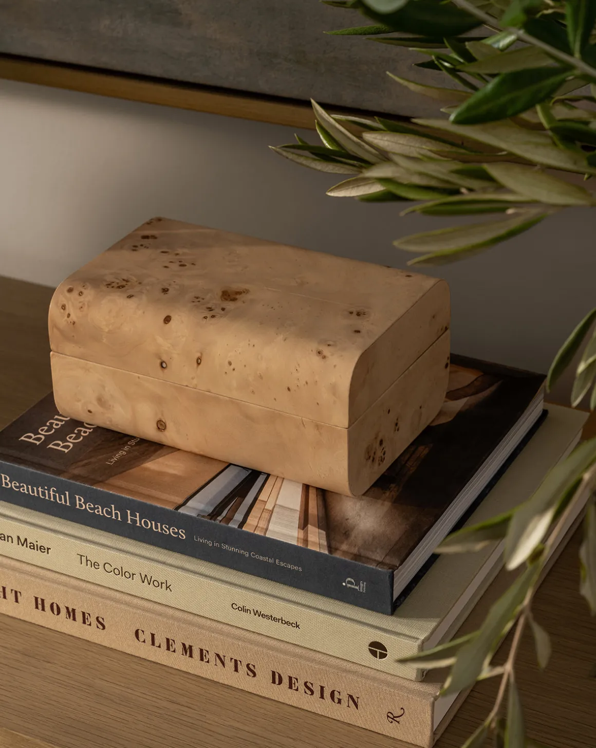 Gammon Burl Box
