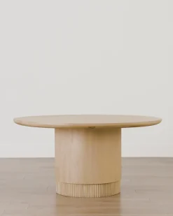 Gilroy Round Oak Dining Table