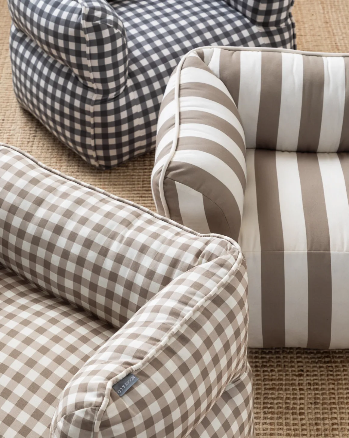 Gingham Kids Chair