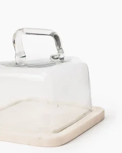 Glass & Marble Cloche