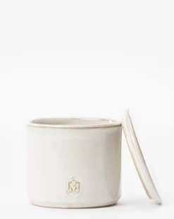 Glazed Stoneware Salt Cellar