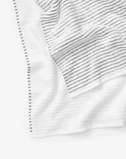 Gray Striped Bath Collection
