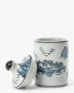 Hand-Painted Spice Jars (Set of 4)