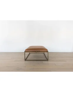 Harlow Leather Coffee Table