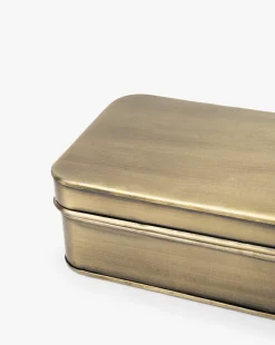 Harriet Brass Boxes (Set of 2)