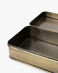 Harriet Brass Boxes (Set of 2)