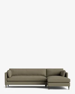 Haverford Upholstered Right Chaise Sectional 113