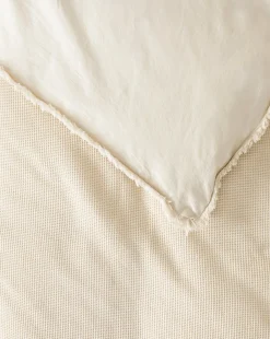 Helene Waffle Duvet Cover