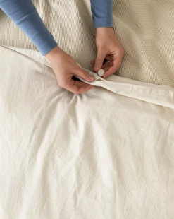 Helene Waffle Duvet Cover