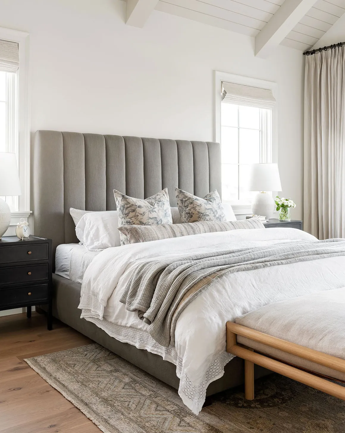 Hoffman Bed Tall Headboard