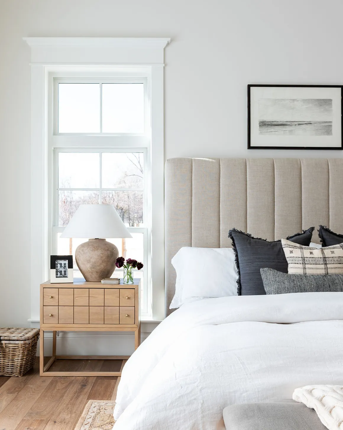 Hoffman Bed Tall Headboard