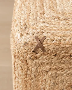 Kelvin Woven Ottoman