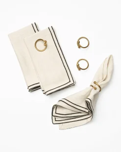 Kinne Metal Napkin Rings (Set of 4)
