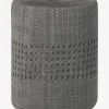 Longmont Suede Ottoman