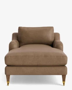 Lucille English Roll Arm Chaise Lounge