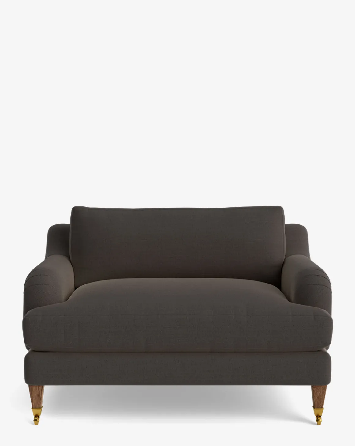 Lucille English Roll Arm Chair and a Half
