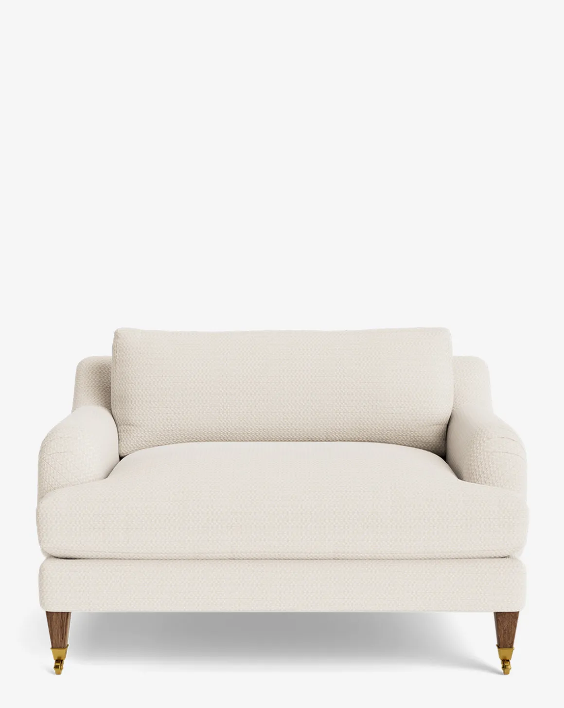 Lucille English Roll Arm Chair and a Half