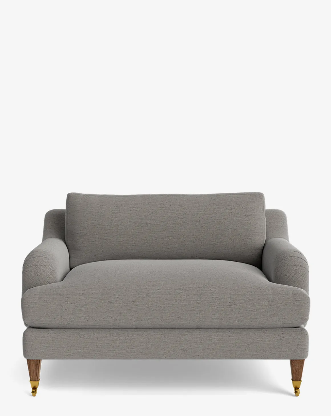 Lucille English Roll Arm Chair and a Half