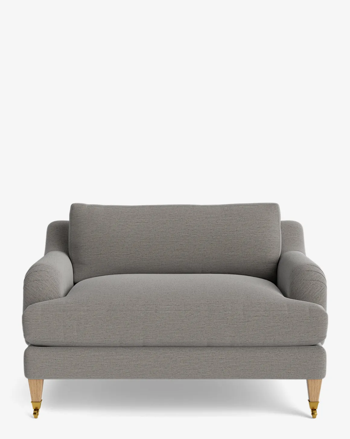 Lucille English Roll Arm Chair and a Half