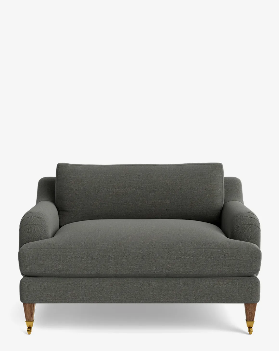 Lucille English Roll Arm Chair and a Half