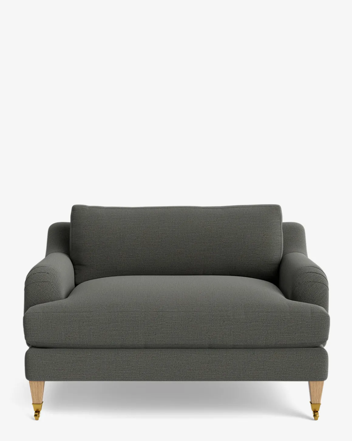 Lucille English Roll Arm Chair and a Half