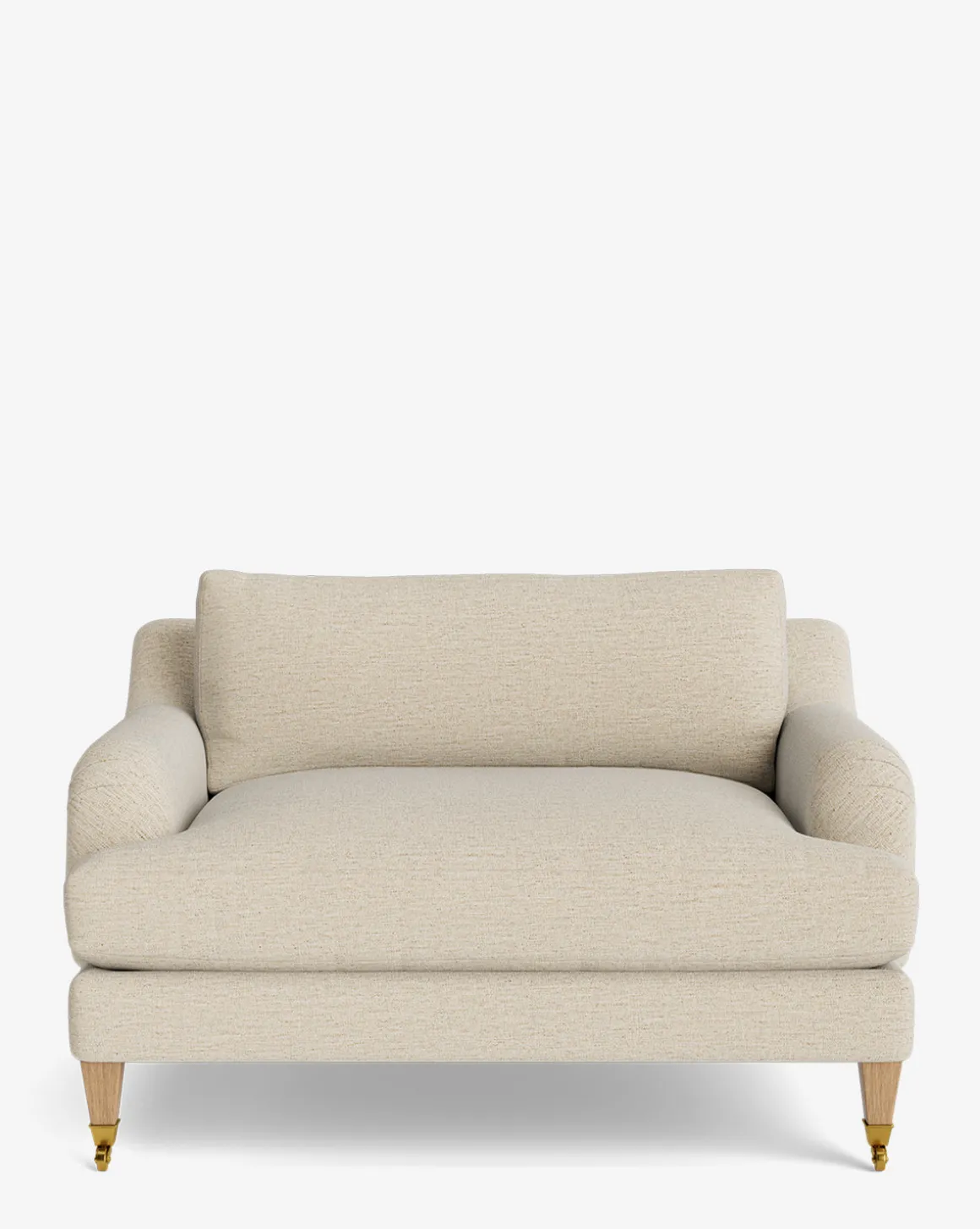 Lucille English Roll Arm Chair and a Half