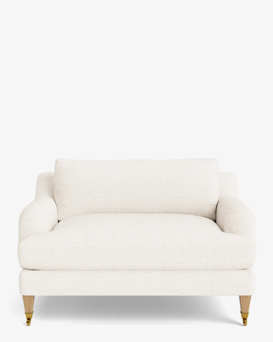 Lucille English Roll Arm Chair and a Half