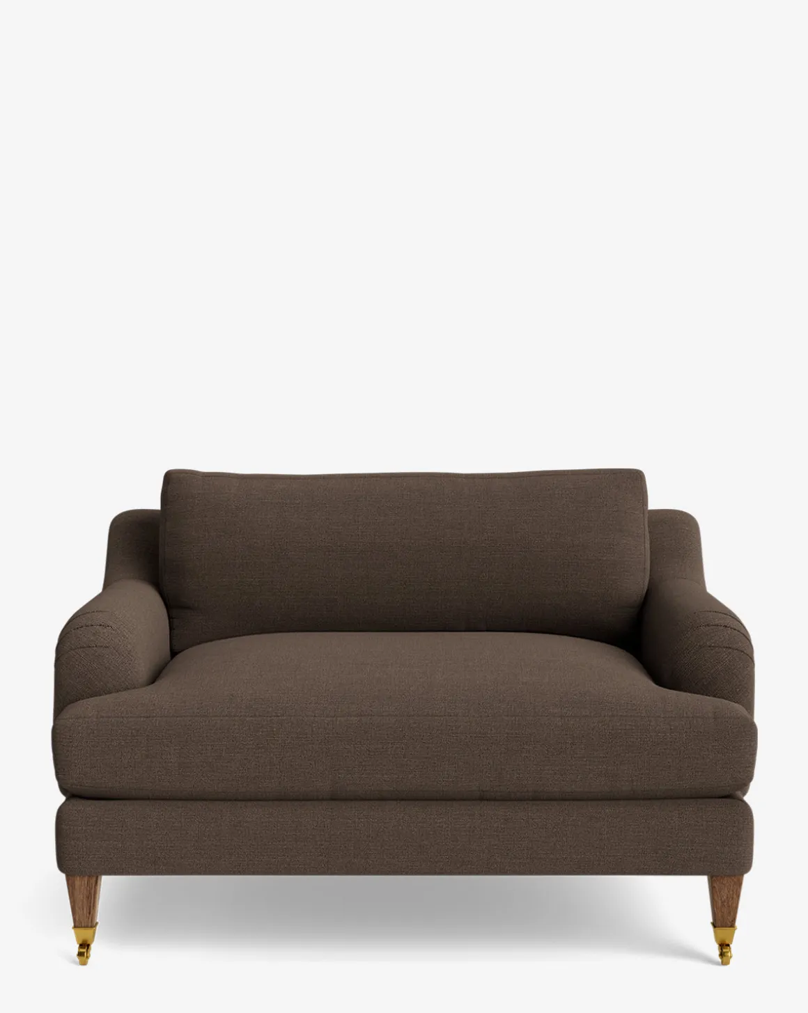 Lucille English Roll Arm Chair and a Half